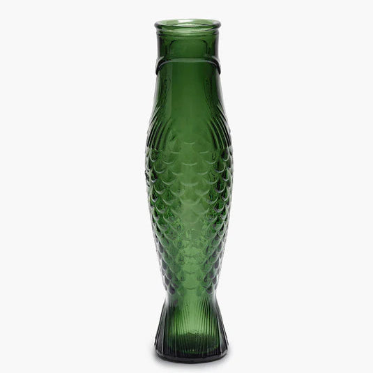 CARAFE POISSON SERAX PAOLA NAVONE VERT FONCE - LA PETITE BOITE JAUNE