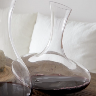 CARAFE POUR DECANTER LE VIN EN VERE - LA PETITE BOITE JAUNE