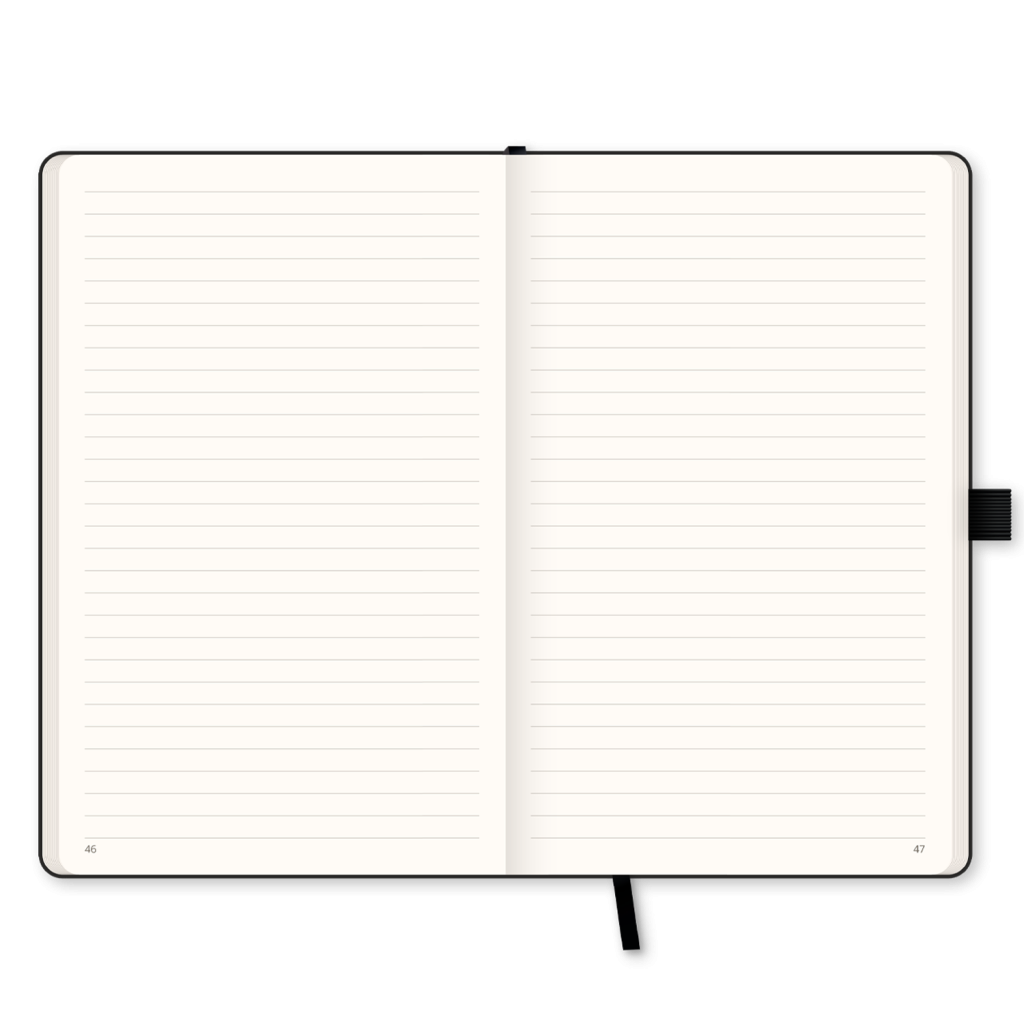 Carnets Castelli, collection All colour, pages lignées. 