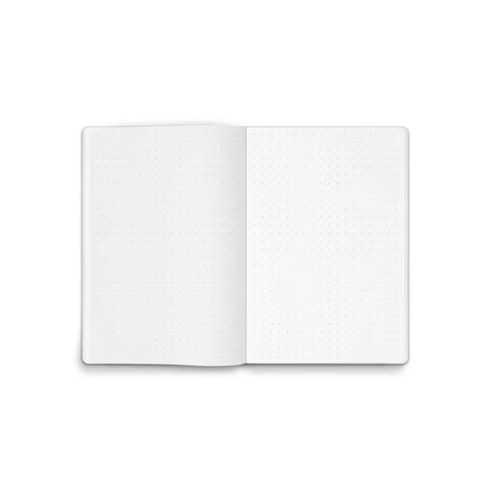 Pages intérieures blanches à pointillés