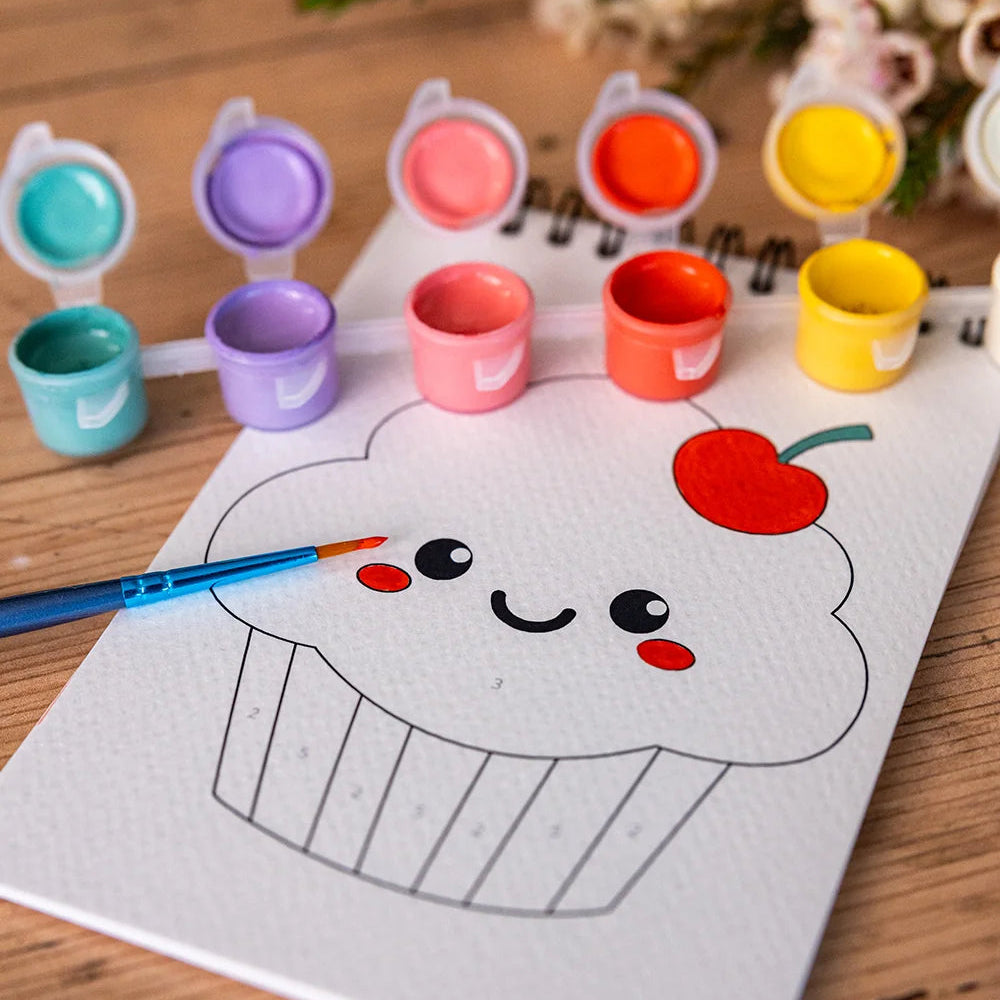 Exemple d'une illustration du carnet Kawaii. 