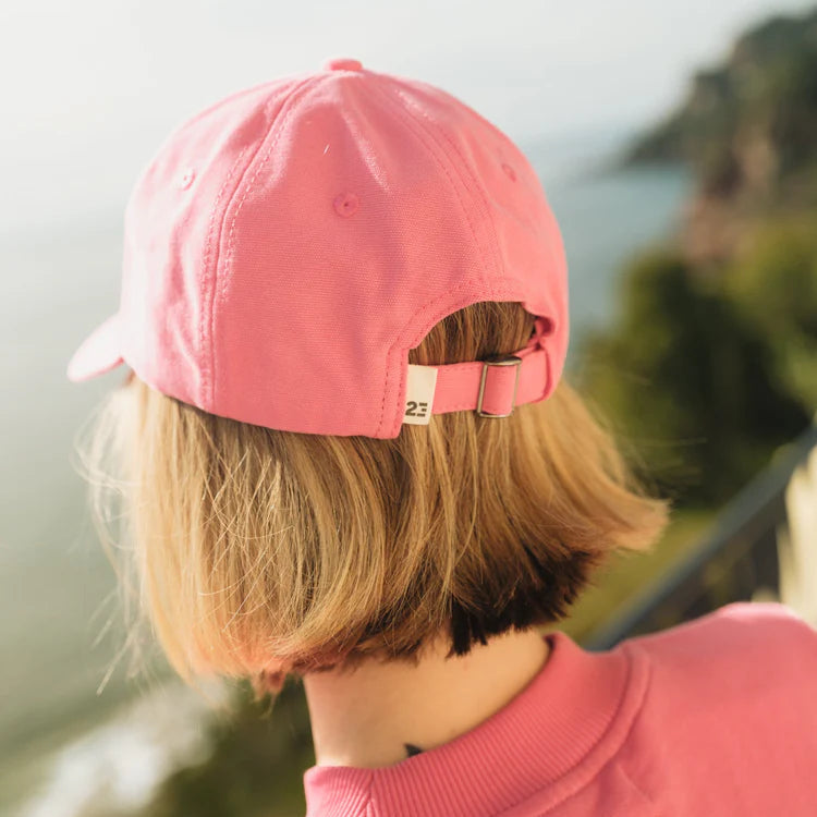Casquette en coton, modèle SUNNY, coloris rose. 