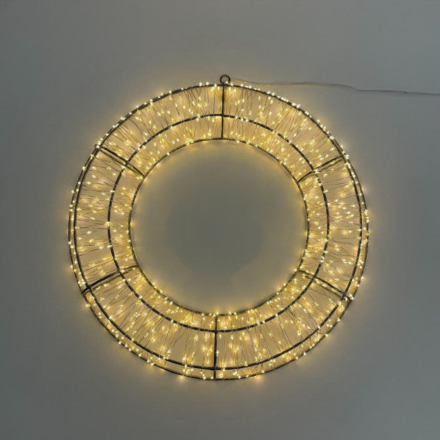 CERCLE LUMINEUX 800 LEDS DECO NOEL - LA PETITE BOITE JAUNE