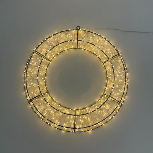 CERCLE LUMINEUX 800 LEDS DECO NOEL - LA PETITE BOITE JAUNE