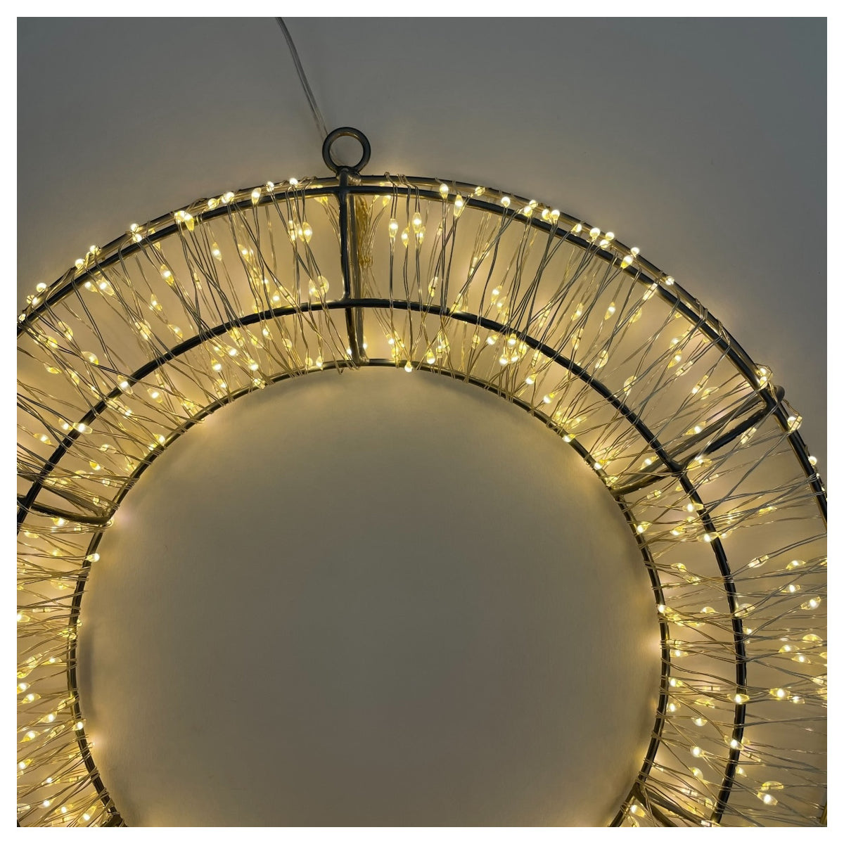 CERCLE LUMINEUX 800 LEDS DECO NOEL - LA PETITE BOITE JAUNE