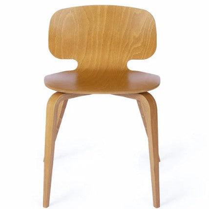 CHAISE H10 EN BOIS DE HETRE FONCE FABRIQUE EN FRANCE - LA PETITE BOITE JAUNE