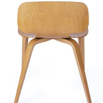 CHAISE H10 EN BOIS DE HETRE FONCE FABRIQUE EN FRANCE - LA PETITE BOITE JAUNE