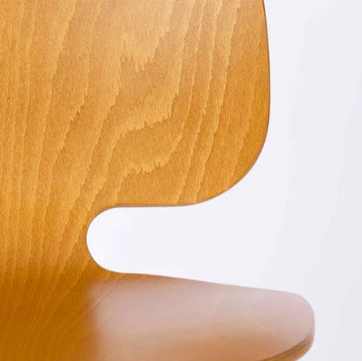 CHAISE H10 EN BOIS DE HETRE FONCE FABRIQUE EN FRANCE - LA PETITE BOITE JAUNE