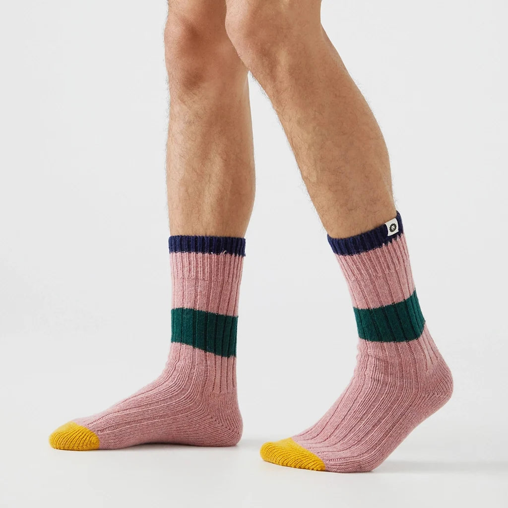 Chaussettes chaudes en laine recyclée pour l'hiver