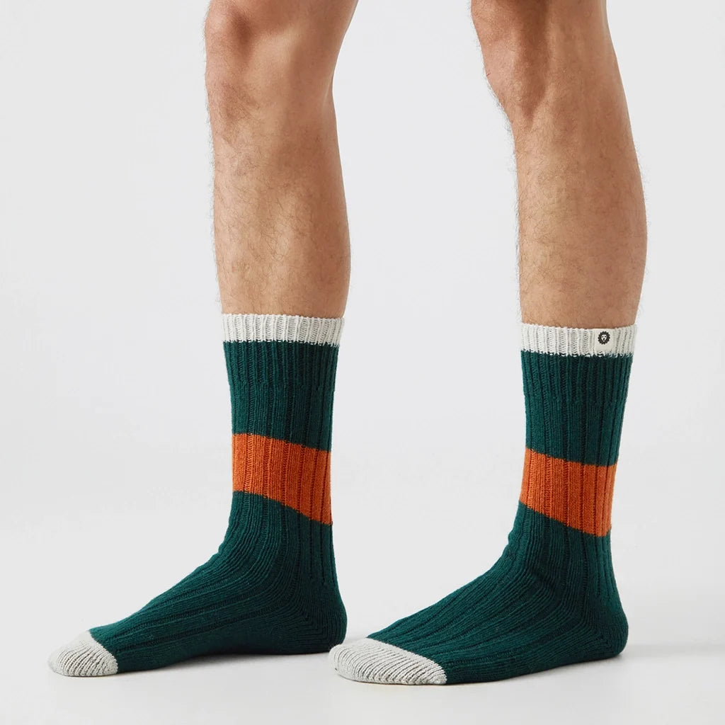 Chaussettes chaudes en laine recyclée pour l'hiver