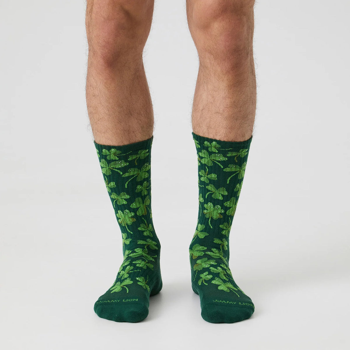 CHAUSSETTE TREFLES VERTS - LA PETITE BOITE JAUNE