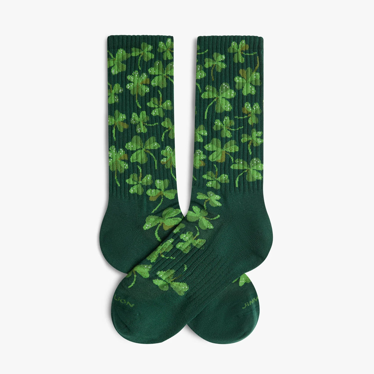 CHAUSSETTE TREFLES VERTS - LA PETITE BOITE JAUNE