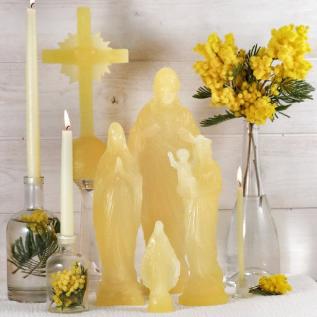 Vierge Miraculeuse en cire de la Ciergerie des Prémontrés - Différents coloris