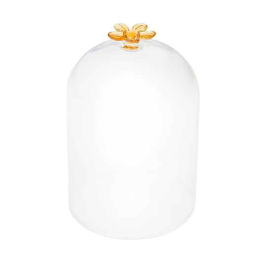 Cloche en verre décorative