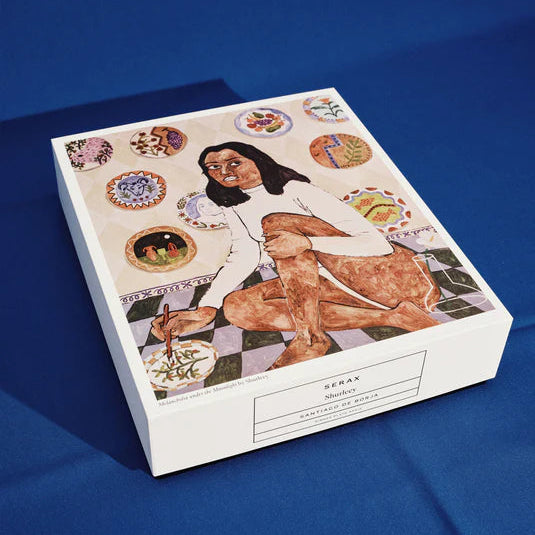 COFFRET DE 2 ASSIETTES-SANTIAGO-DE-BORJA-SERAX-LA-PETITE-BOITE-JAUNE