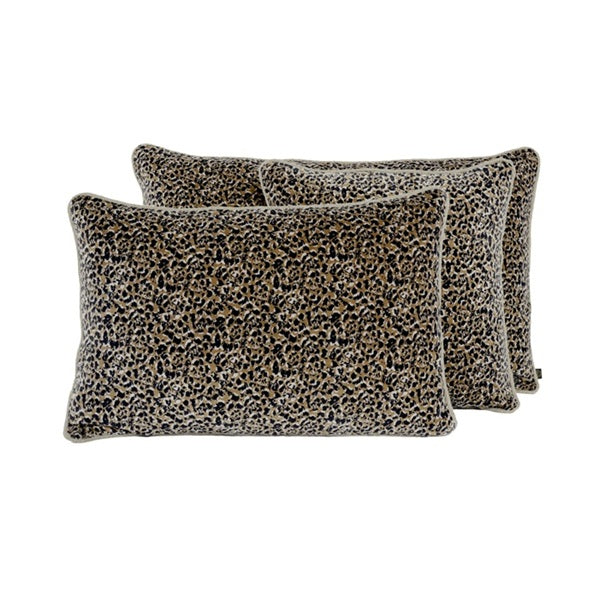 Coussin Haomy en velours imprimé modèle GAIRO - 2 tailles et 2 couleurs