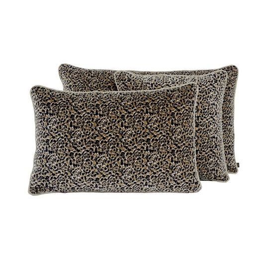 Coussin Haomy en velours imprimé modèle GAIRO - 2 tailles et 2 couleurs