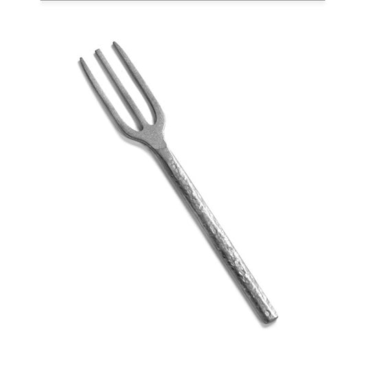 FOURCHETTE EN METAL MARTELE POUR TAPAS SERAX