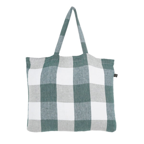 Sac cabas en lin pour la plage ou les voyages