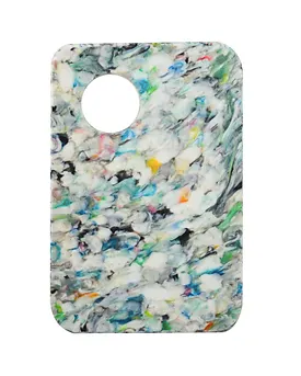 Planches taille M en plastic recyclé de bouchons plastics : que des pièces uniques artisanales