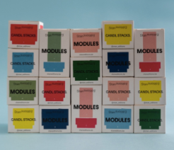 Bougies colorées à empiler de STAN EDTIONS Module 4