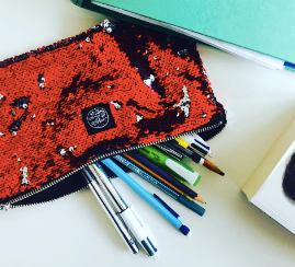 Pochette Trousse ultra girly