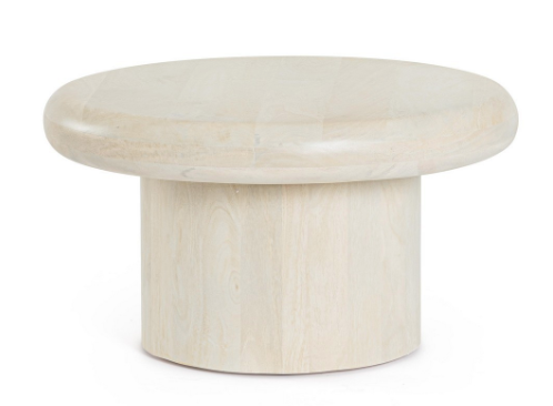 Table basse en bois de manguier finition naturelle