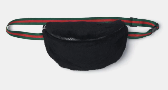 Sac banane en peau de mouton