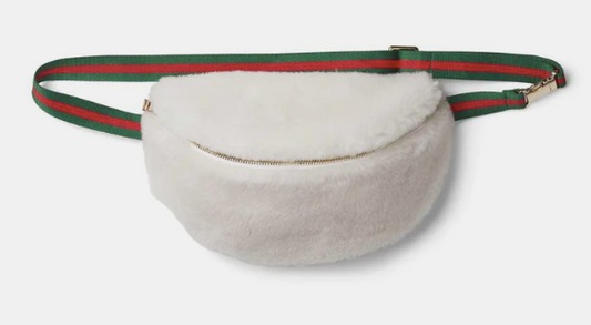 Sac banane en peau de mouton