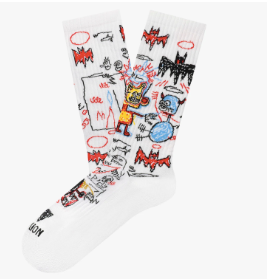 Chaussettes les plus cools sur BASQUIAT de JIMMY LION