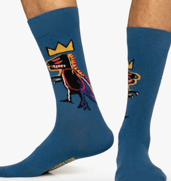 Chaussettes les plus cools sur BASQUIAT de JIMMY LION