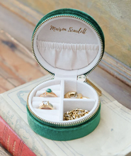 Charger l&#39;image dans la galerie, Boite à bijoux de voyage ou pour la maison : la petite ronde

