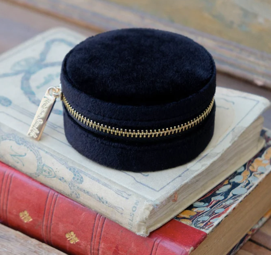 Boite à bijoux de voyage ou pour la maison : la petite ronde