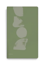 Charger l&#39;image dans la galerie, Carnet de note cartonné vert 13x21 cm
