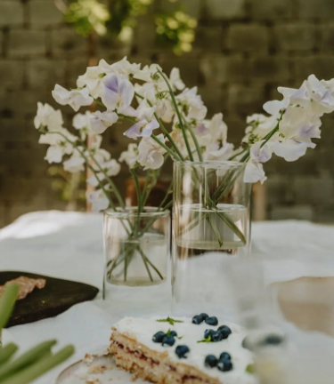 Photophore ou vase en verre