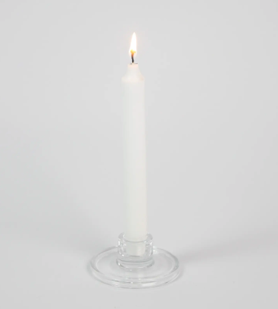 Bougeoir totalement design en verre