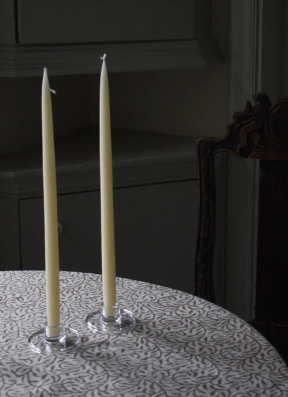 Bougeoir totalement design en verre