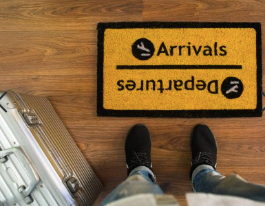Paillasson trop fun ARRIVALS / DEPARTURE