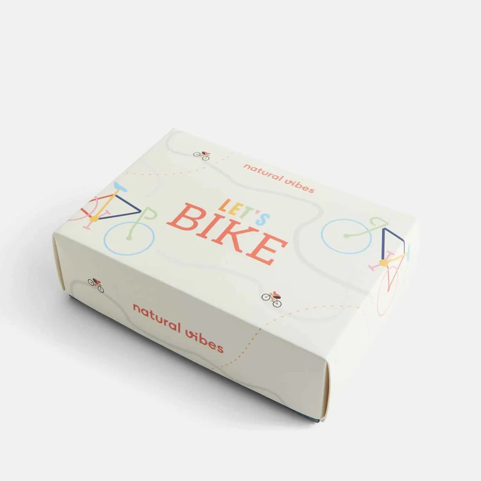 Coffret de 2 chaussettes éco responsables VELO - LA PETITE BOITE JAUNE