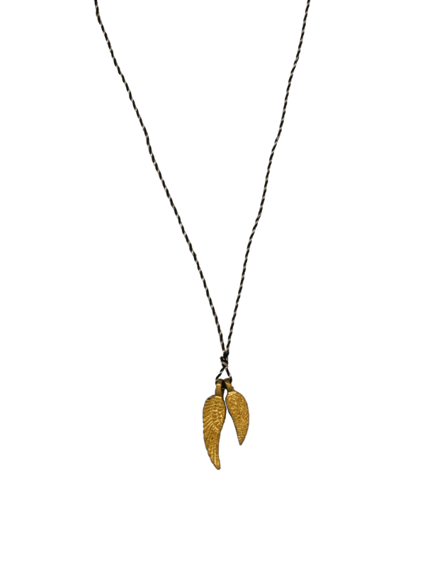 Colliers grigris avec pendentif en laiton - Boncœurs
