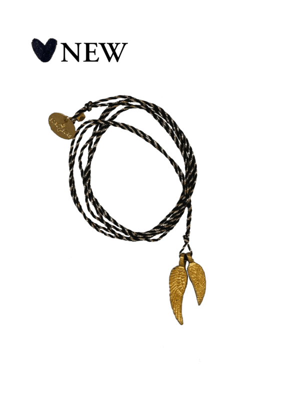 Colliers grigris avec pendentif en laiton - Boncœurs