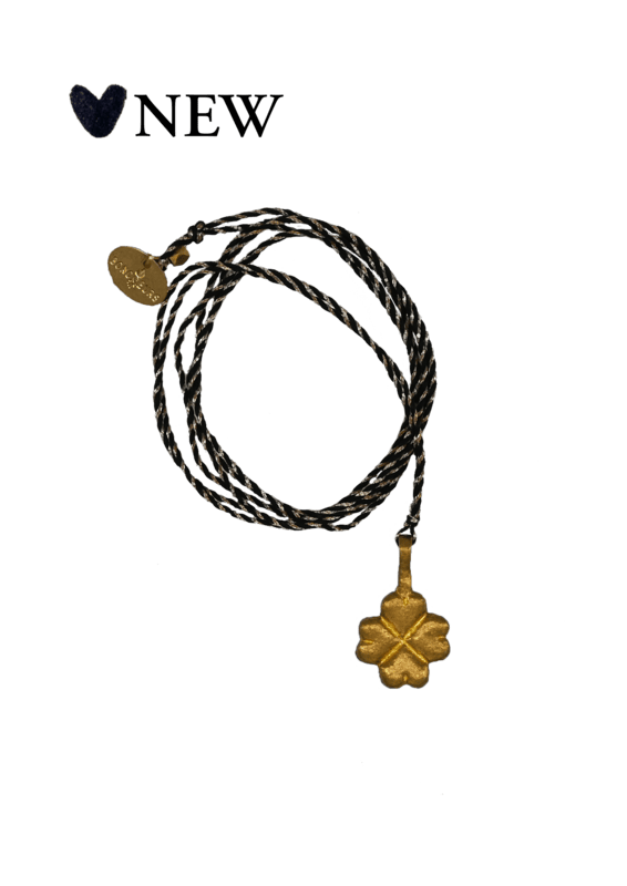 Colliers grigris avec pendentif en laiton - Boncœurs