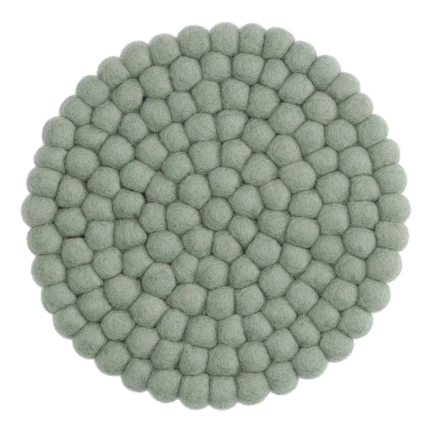 Dessous de plat rond en laine - Gry et Sif