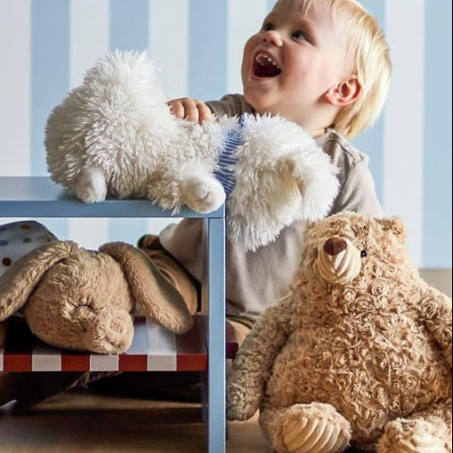 DOUDOU PELUCHE OURS TOUT DOUX  - LA PETITE BOITE JAUNE