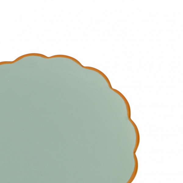 ASSIETTE A FESTONS 17 CM GOOD MORNING - LA PETITE BOITE JAUNE
