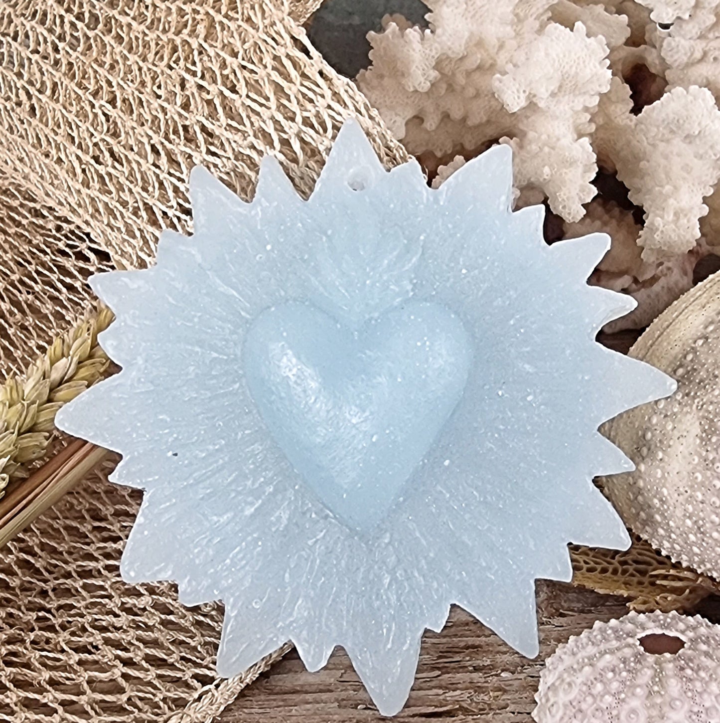 EX VOTO EN CIRE BLEU CIERGERIE DES PREMONTRES - LA PETITE BOITE JAUNE