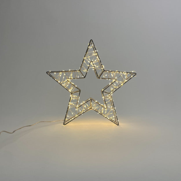 Etoile lumineuse en guirlande led