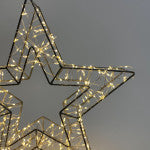 Etoile lumineuse en guirlande led