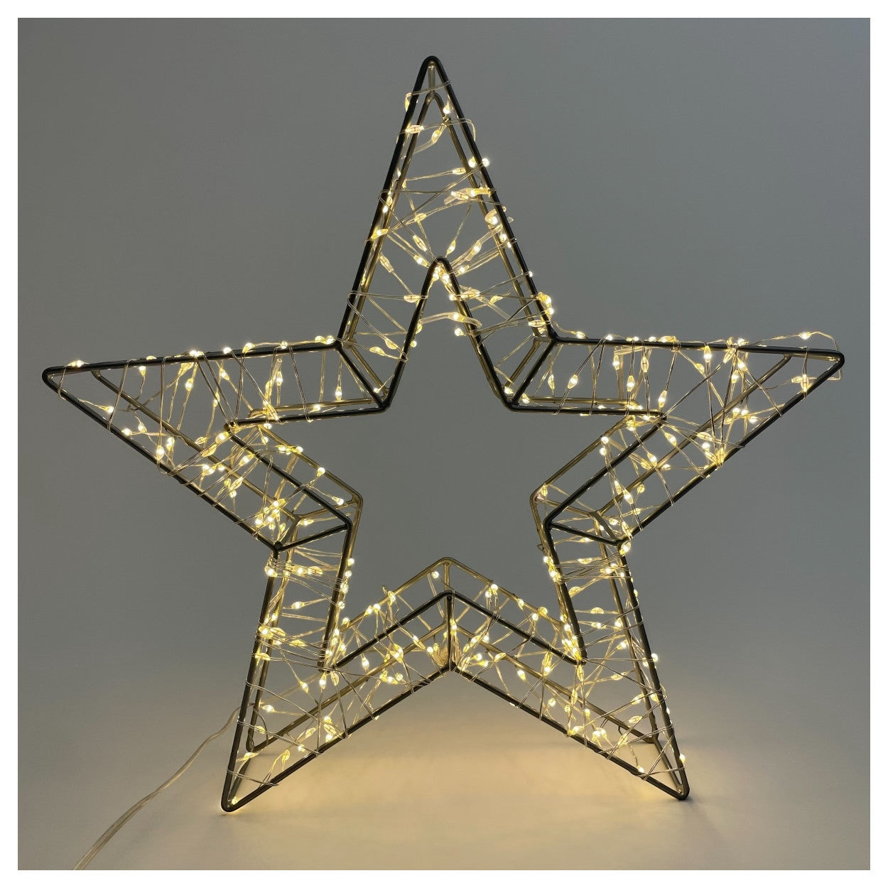 Etoile lumineuse en guirlande led