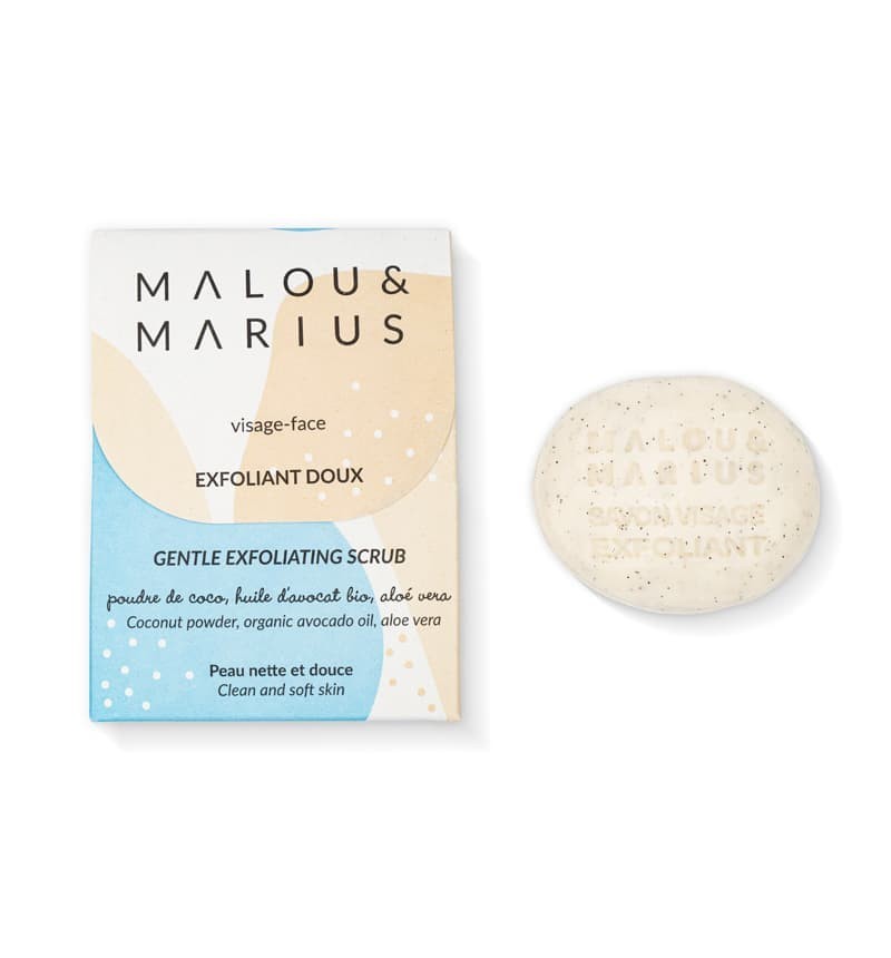 Exfoliant visage coco avocat - Malou et Marius
